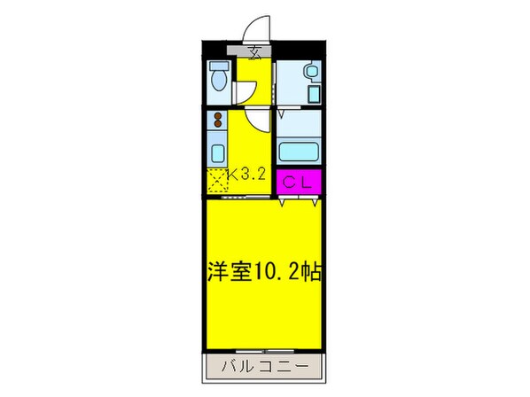 ｱﾝﾌﾟﾙ-ﾙｸﾗ-ｼﾞｭSHIMADAの物件間取画像